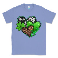 Colony Blue St. Patrick's Day hearts Classic Tee - Jasminsmagicworld