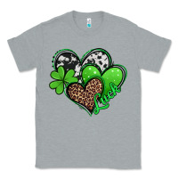 Heather Grey St. Patrick's Day hearts Classic Tee - Jasminsmagicworld