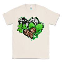 Natural St. Patrick's Day hearts Classic Tee - Jasminsmagicworld