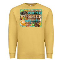 Antique Gold pumpkin spice junkie Premium Sweatshirt - BarkalooDesign