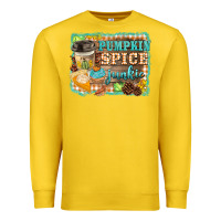 Lemon pumpkin spice junkie Premium Sweatshirt - BarkalooDesign