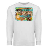 Oatmeal Heather pumpkin spice junkie Premium Sweatshirt - BarkalooDesign