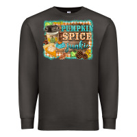 Smoke pumpkin spice junkie Premium Sweatshirt - BarkalooDesign