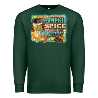 Sports Green pumpkin spice junkie Premium Sweatshirt - BarkalooDesign