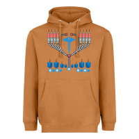 Meerkat jewish hanukkah chanukah doctor medical menorah  gifts Heavyweight Hoodie - trangStudio