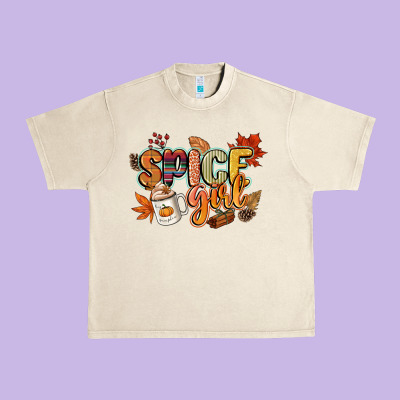 Spice Girl Urban Heavy Tee Designed By Cowgirlartshop