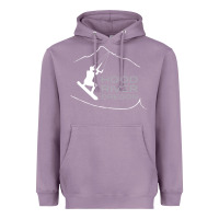 Lavender Kiteboarding Hood River Oregon, Kitesurfing Heavyweight Hoodie - trangStudio