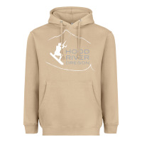 Mushroom Kiteboarding Hood River Oregon, Kitesurfing Heavyweight Hoodie - trangStudio