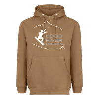 Toasted Coconut Kiteboarding Hood River Oregon, Kitesurfing Heavyweight Hoodie - trangStudio