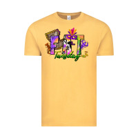 Vintage Mustard fat tuesday Vintage Tee - CowGirlArtShop