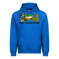 Cobalt peace love st patricks Urban Hoodie - AdoDesignShop