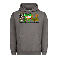Pigment Tornado peace love st patricks Urban Hoodie - AdoDesignShop