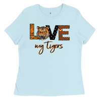Baby Blue My Tigers Ladies Tee - Bettercallsaul