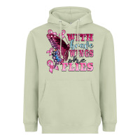 Matcha with brave wings she flies Heavyweight Hoodie - BarkalooDesign