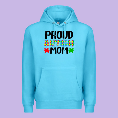 Autism Awareness Puzzle Theme Premium Hoodie Designed By Cowhidedigitalart
