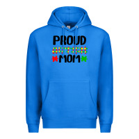 True Royal autism awareness puzzle theme Premium Hoodie - CowhideDigitalArt
