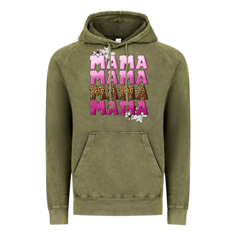 Mama Mama Mama Mama Mother's Day Vintage Hoodie by CowGirlArtShop | Teevron