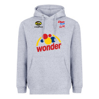 Heather Grey ricky bobby talladega nights pit crew Heavyweight Hoodie - trangStudio