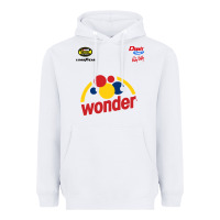 White ricky bobby talladega nights pit crew Heavyweight Hoodie - trangStudio