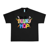 Black do the bunny hop easter Urban Heavy Tee - CowGirlArtShop