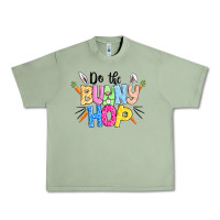 Oil Green do the bunny hop easter Urban Heavy Tee - CowGirlArtShop