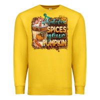 Lemon whatever spıces your pumpkin Premium Sweatshirt - BarkalooDesign