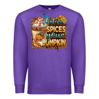Purple whatever spıces your pumpkin Premium Sweatshirt - BarkalooDesign