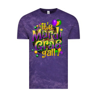 Cloud Purple its mardi gras yall Vintage Tee - CowGirlArtShop