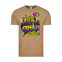 Vintage Coffee its mardi gras yall Vintage Tee - CowGirlArtShop