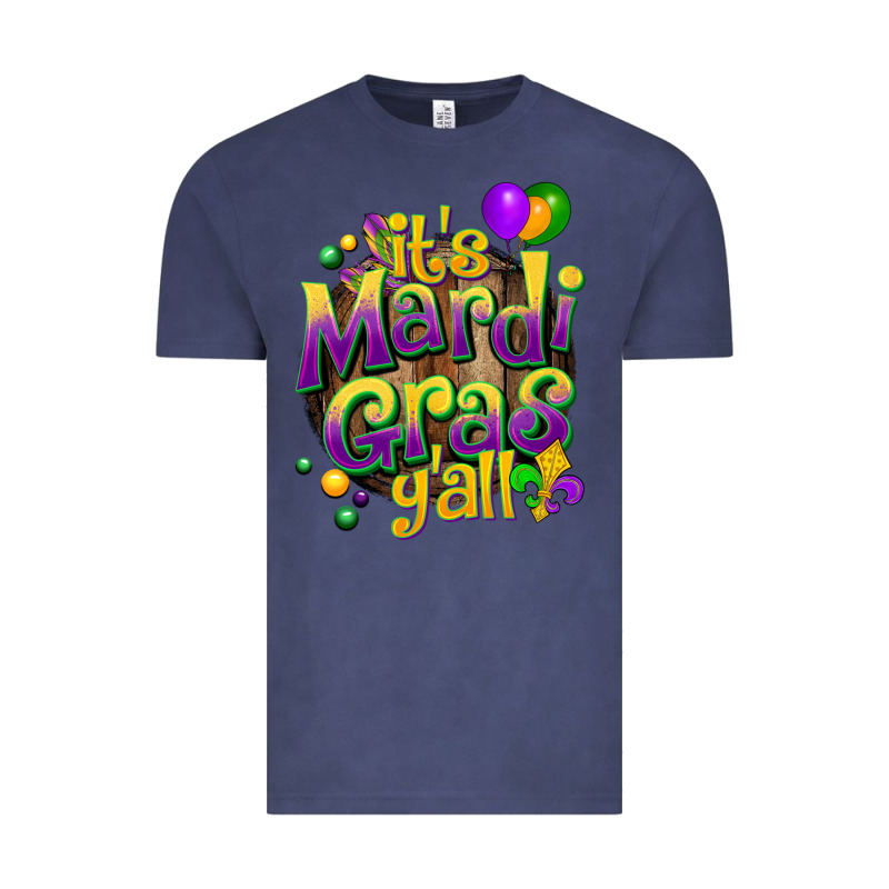 Its Mardi Gras Yall Vintage Tee by CowGirlArtShop | Teevron