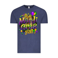 Vintage Denim its mardi gras yall Vintage Tee - CowGirlArtShop