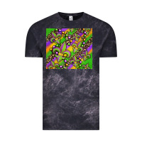 Cloud Black mardi gras carnival fleur de lis Vintage Tee - Jasminsmagicworld