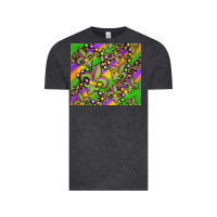 Vintage Black mardi gras carnival fleur de lis Vintage Tee - Jasminsmagicworld
