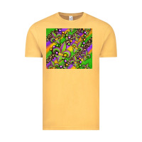 Vintage Mustard mardi gras carnival fleur de lis Vintage Tee - Jasminsmagicworld