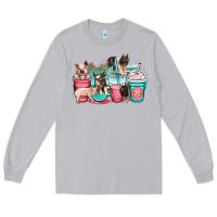 Moon Dust pig coffee cups Long Sleeve Tee - OliviaCreatesArt