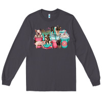 Smoke pig coffee cups Long Sleeve Tee - OliviaCreatesArt