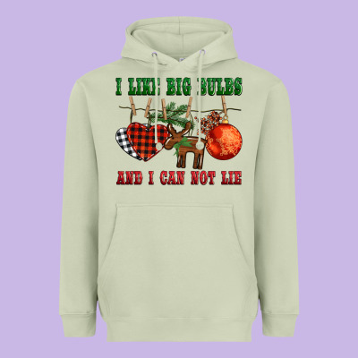 I Like Big Bulbs And I Can Not Lie Heavyweight Hoodie Designed By Barkaloodesign