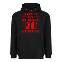 Black halloween roaring 20s costume Heavyweight Hoodie - trangStudio