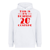 White halloween roaring 20s costume Heavyweight Hoodie - trangStudio