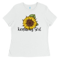 White Kentucky Girl Ladies Tee - Bettercallsaul