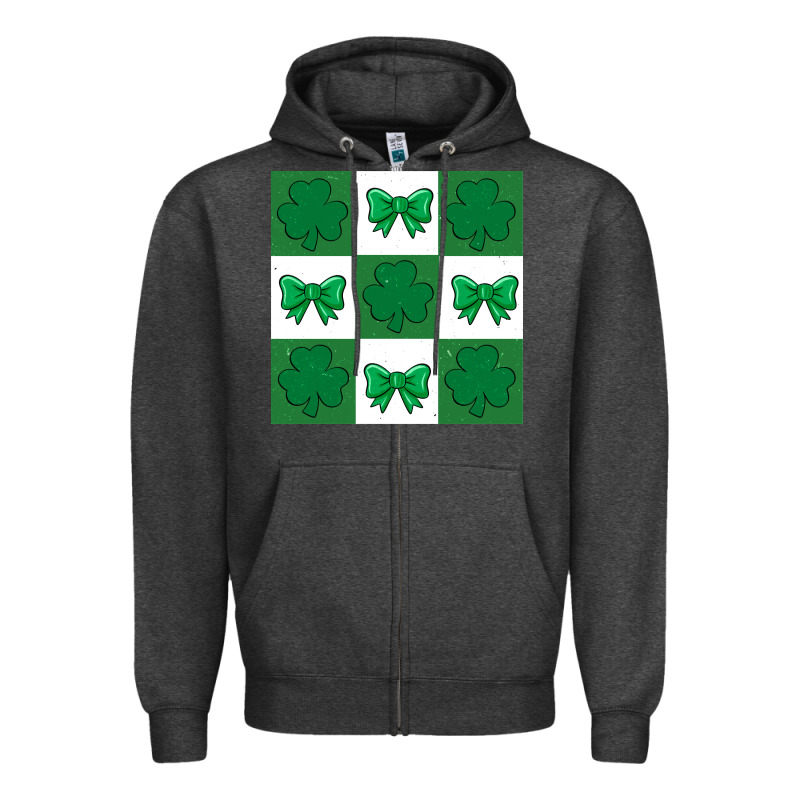 St Patricks Day  2 Ös 4.19.29 Zipper Hoodie by CowhideDigitalArt | Teevron