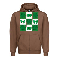 Chestnut st patricks day  2 ös 4.19.29 Zipper Hoodie - CowhideDigitalArt