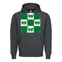 Smoke st patricks day  2 ös 4.19.29 Zipper Hoodie - CowhideDigitalArt