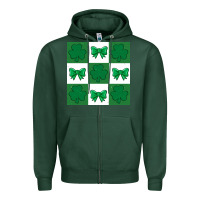 Sports Green st patricks day  2 ös 4.19.29 Zipper Hoodie - CowhideDigitalArt