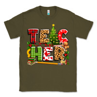 Army Green teacher christmas Classic Tee - texasbilliewilder