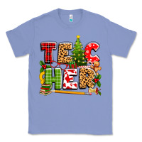Colony Blue teacher christmas Classic Tee - texasbilliewilder