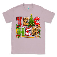 Lilac teacher christmas Classic Tee - texasbilliewilder