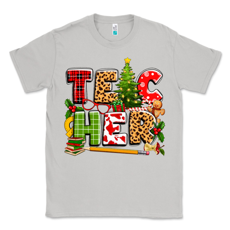 Teacher Christmas Classic Tee by texasbilliewilder | Teevron