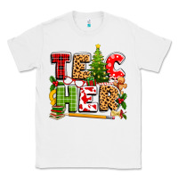 White teacher christmas Classic Tee - texasbilliewilder