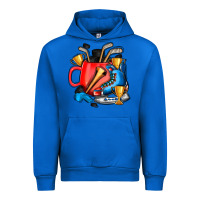 Cobalt hockey coffee Urban Hoodie - AdoDesignShop